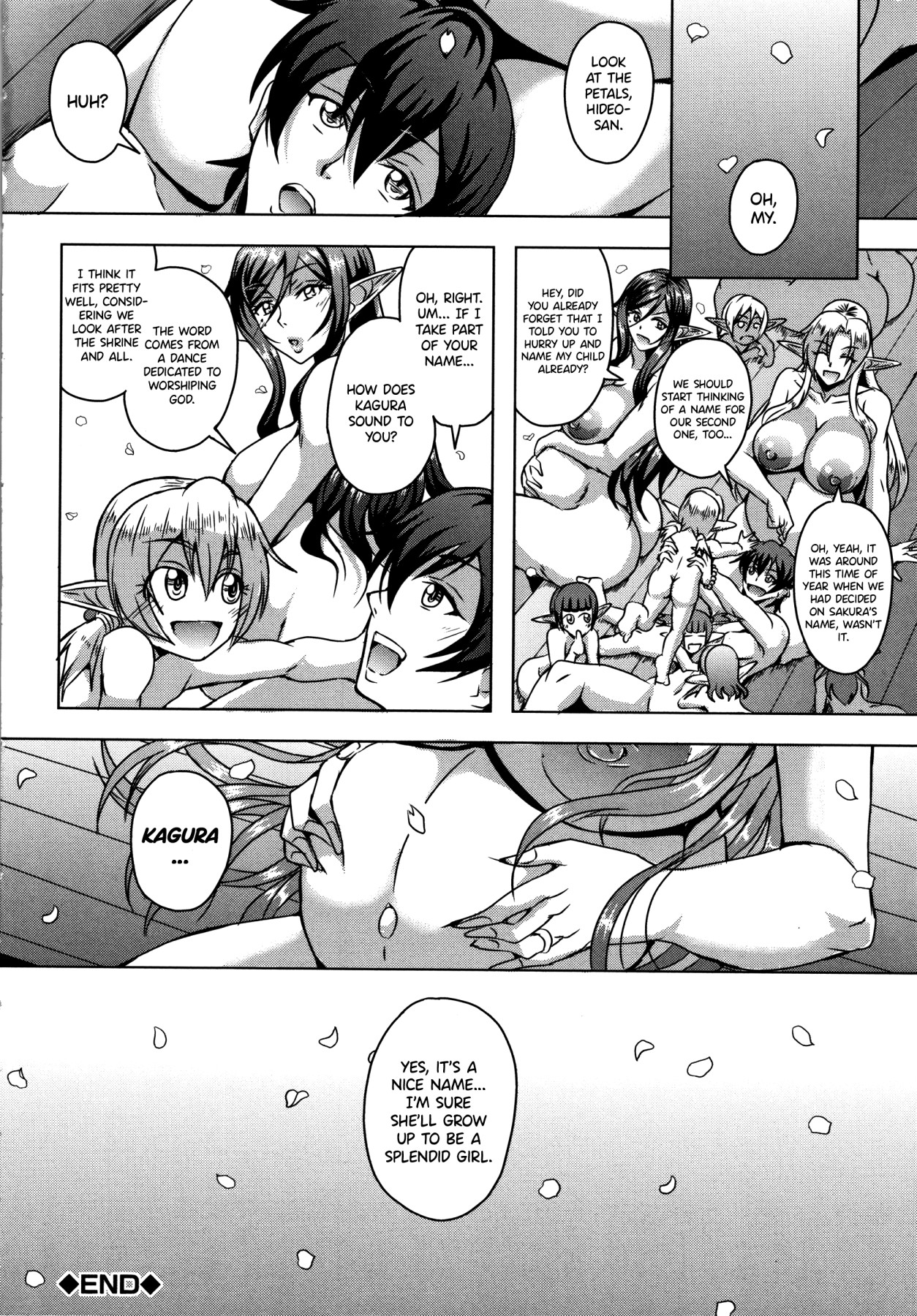 Hentai Manga Comic-The Baby-Making Contract In The Elf-Harem Forest Part 2-Read-4